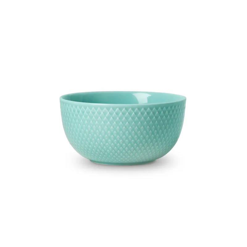 Rhombe Schale 50cl Aqua van Lyngby Porcelæn – productfoto 1 van 2