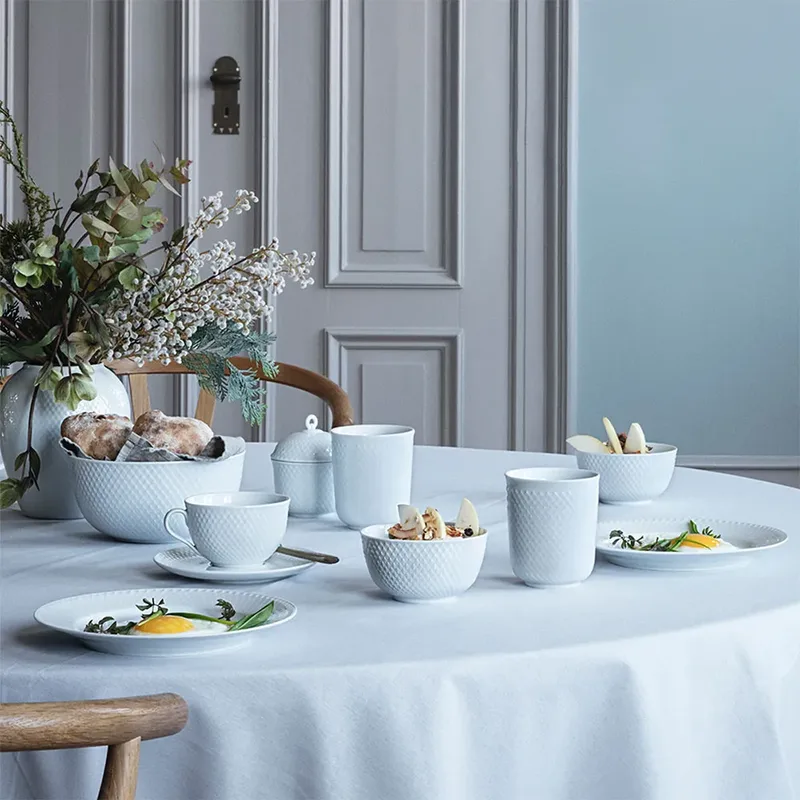 Rhombe Schale 50cl Weiß by Lyngby Porcelæn – product photo 3 of 3