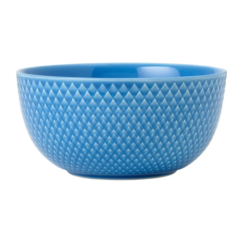 Rhombe Schale Ø13cm Blau by Lyngby Porcelæn – product photo 1 of 5