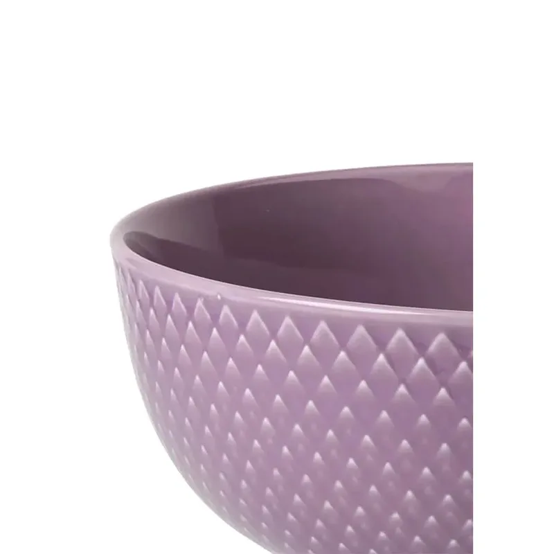 Rhombe Schale Ø15,5cm Lila by Lyngby Porcelæn – product photo 2 of 5