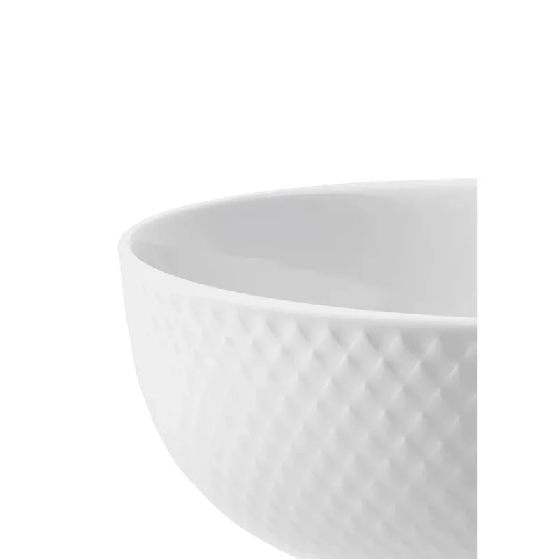 Rhombe Schale Ø15,5cm Weiß by Lyngby Porcelæn – product photo 4 of 4