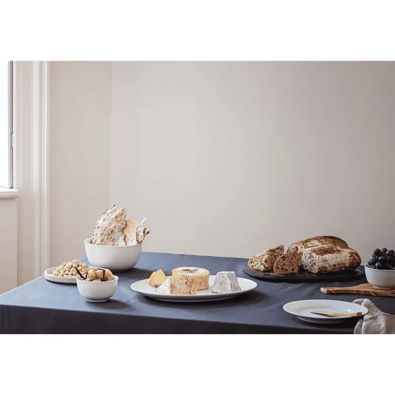 Rhombe Servierschale Ø17,5cm Weiß by Lyngby Porcelæn – product photo 2 of 4