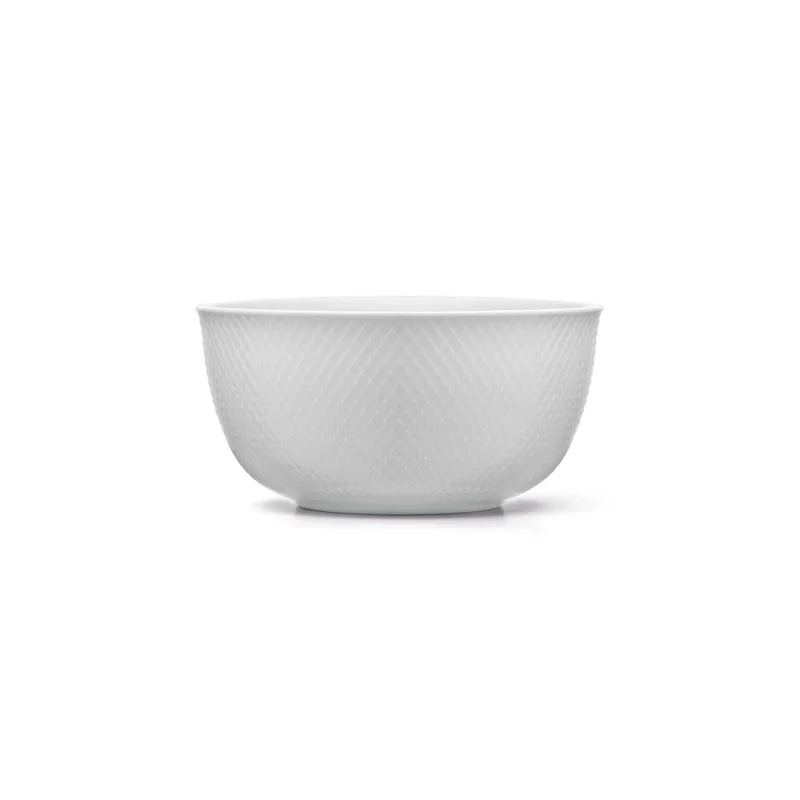 Rhombe Servierschale Ø17,5cm Weiß by Lyngby Porcelæn – product photo 1 of 4