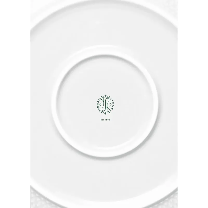 Rhombe Servierschale Ø28 cm Weiß by Lyngby Porcelæn – product photo 4 of 5