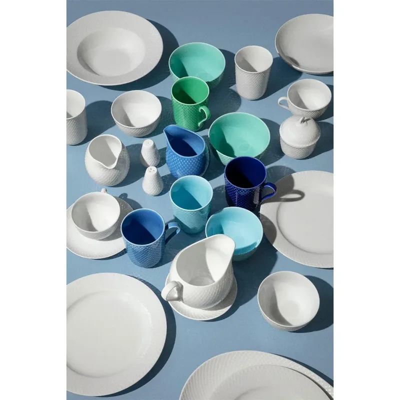 Rhombe Tasse mit Henkel 33cl Grün by Lyngby Porcelæn – product photo 3 of 4