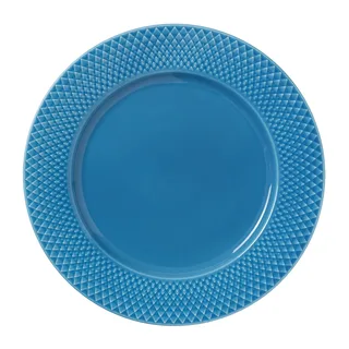 Rhombe Teller Ø27cm Blau van Lyngby Porcelæn – productfoto 1 van 5