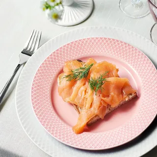 Rhombe Teller rosa 21cm by Lyngby Porcelæn – product photo 5 of 5