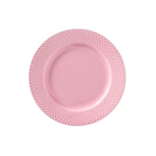 Rhombe Teller rosa 21cm by Lyngby Porcelæn – product photo 1 of 5