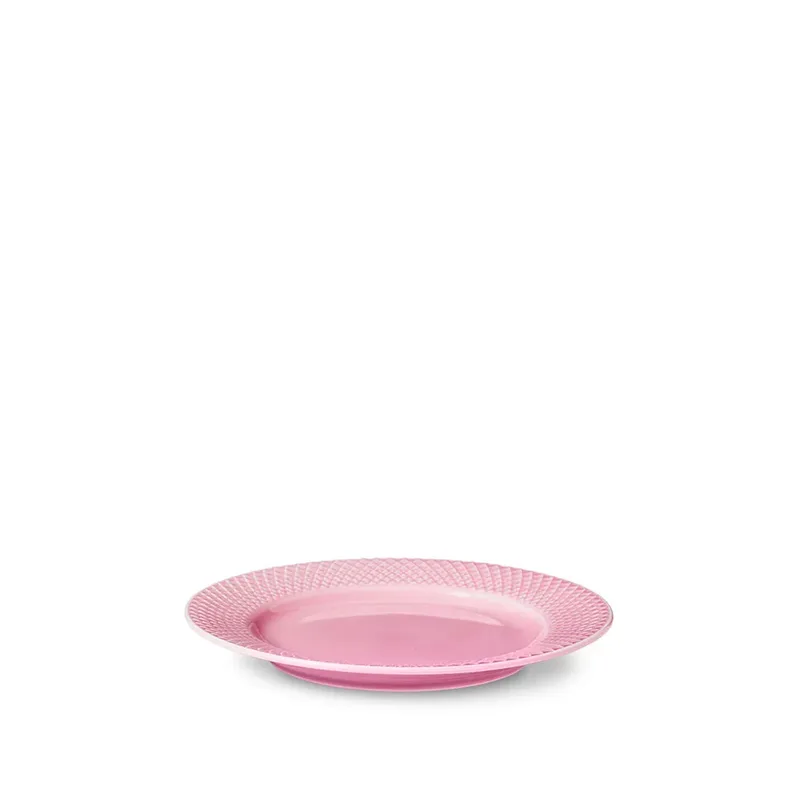 Rhombe Teller rosa 21cm by Lyngby Porcelæn – product photo 3 of 5