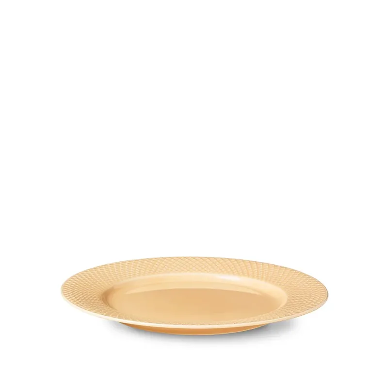 Rhombe Teller sand 27cm van Lyngby Porcelæn – productfoto 2 van 5