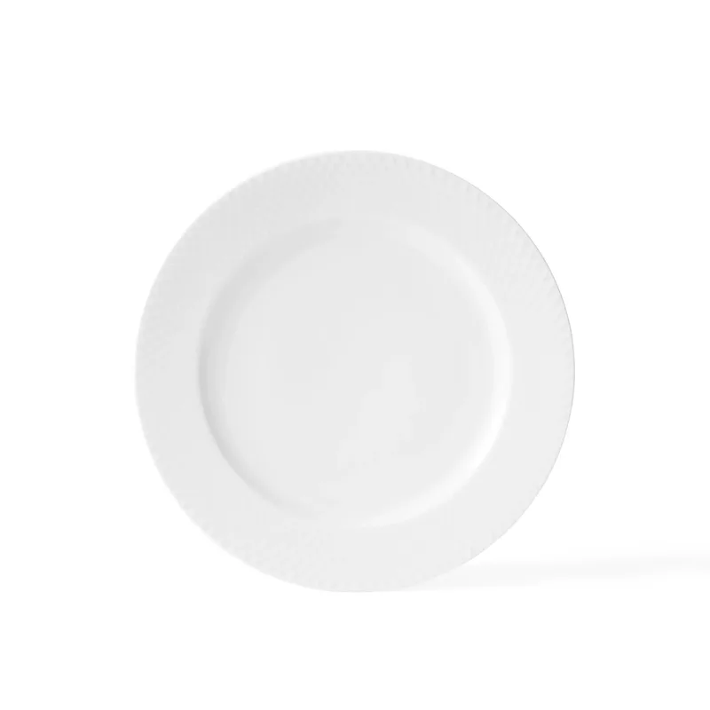 Rhombe Teller weiß Ø 27cm by Lyngby Porcelæn – product photo 1 of 5