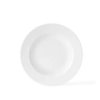 Rhombe tiefer Teller weiß Ø 23cm van Lyngby Porcelæn – productfoto 1 van 2