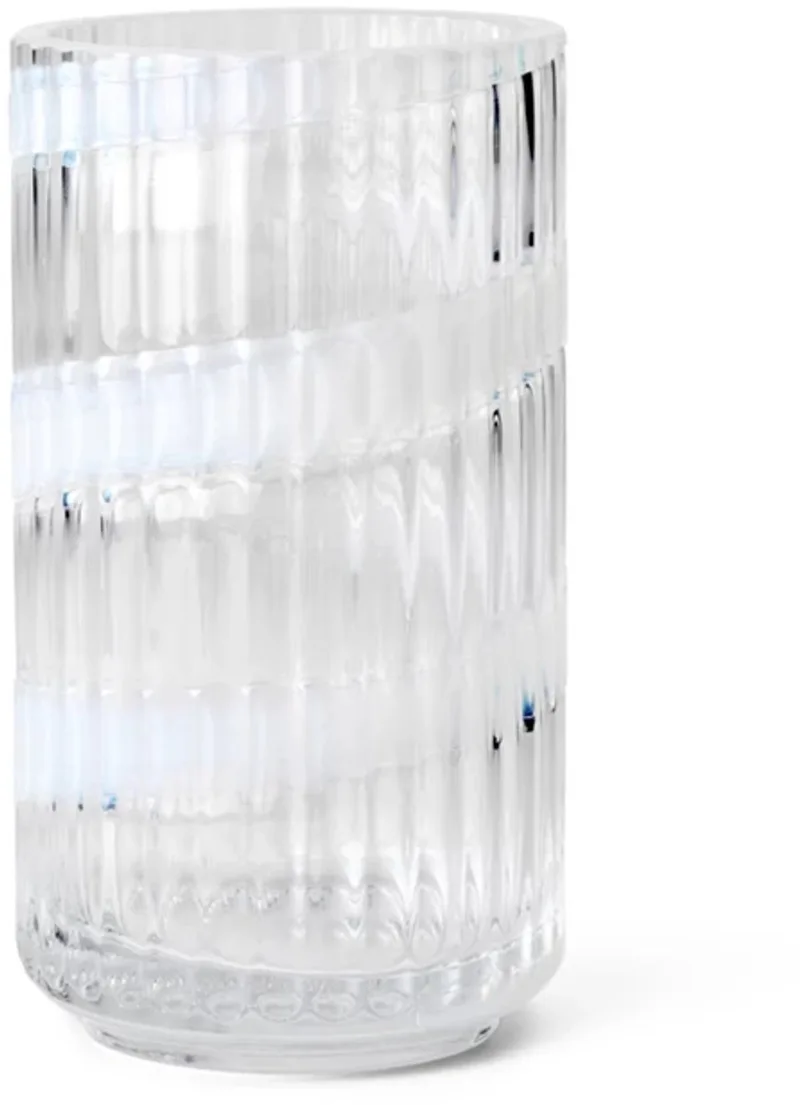 Swirl vaas H15.5cm helder / wit by Lyngby Porcelæn in Glas – product photo
