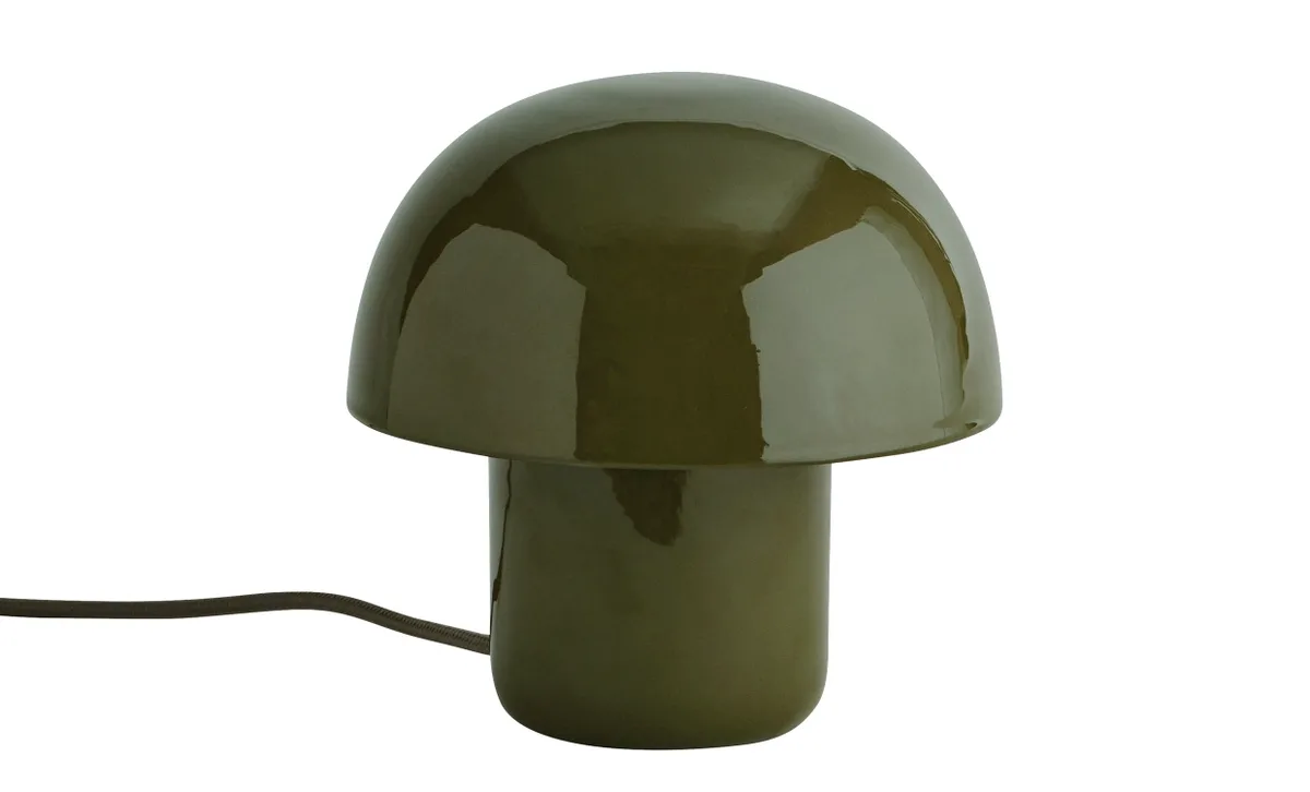 BORDSLAMPA 20cm Mörkgrön från Madam Stoltz – produktbild