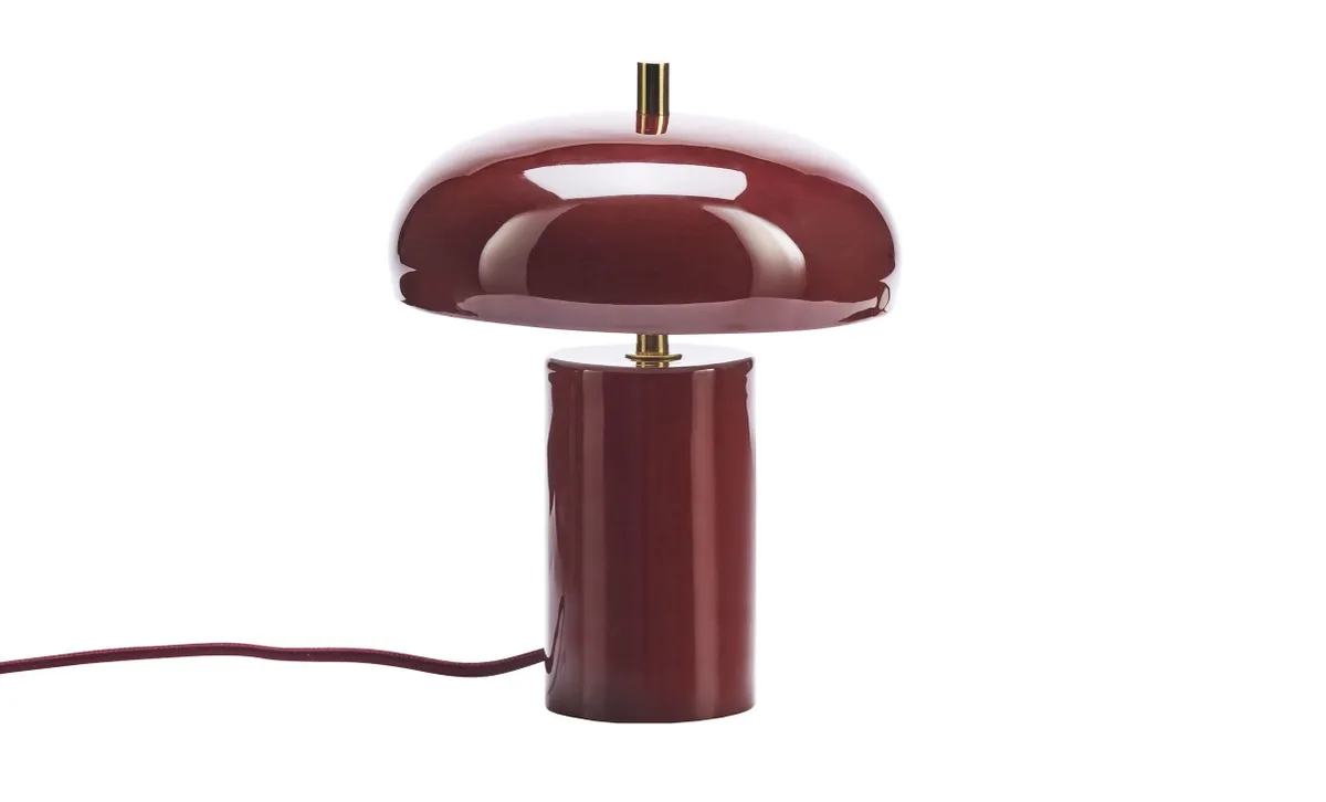 BORDSLAMPA Röd från Madam Stoltz – produktbild