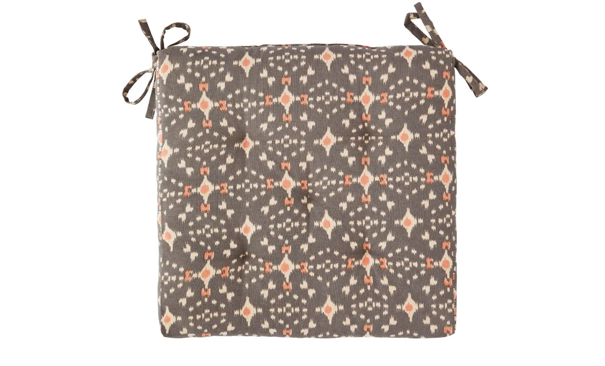 DYNA 45x45 Grå/Korall by Madam Stoltz – product photo