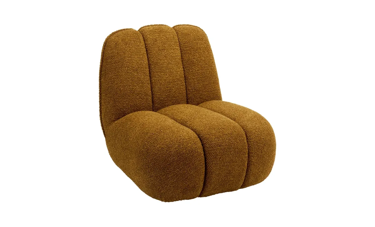 FÅTÖLJ Boucle Senap de Madam Stoltz – photo du produit