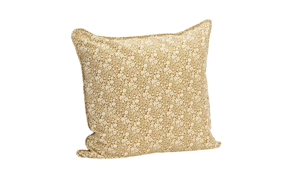 KUDDFODRAL 50x50 Brun/Offwhite van Madam Stoltz – productfoto