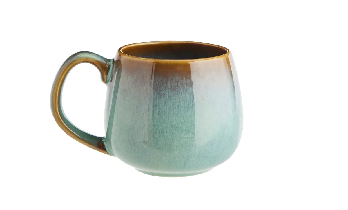 MUGG Stengods 40cl Turkos van Madam Stoltz – productfoto