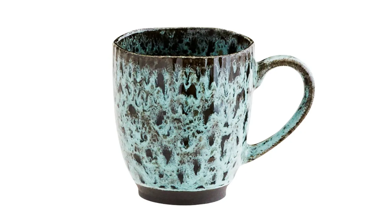 MUGG Stengods Petrol van Madam Stoltz – productfoto