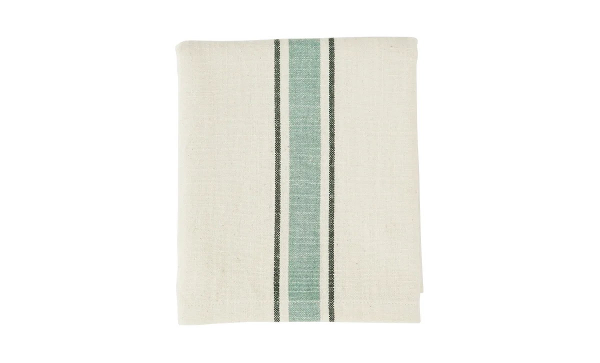 RAND Kökshandduk Vit/Blå by Madam Stoltz – product photo