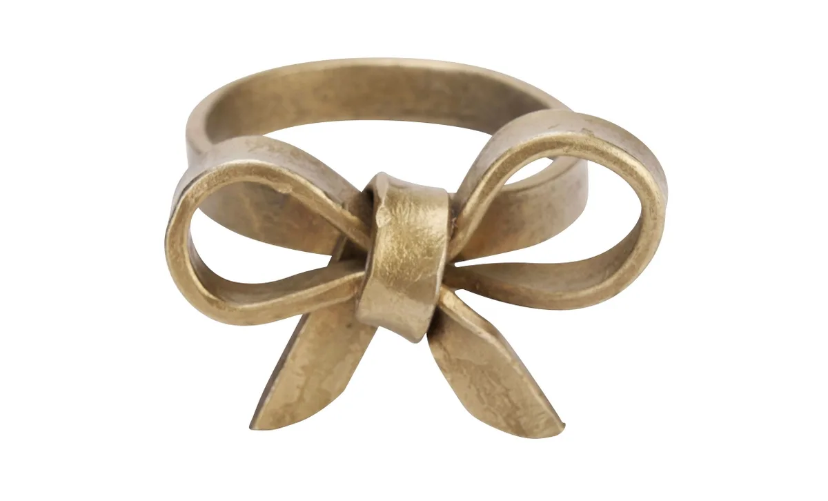 SERVETTRING Antik Mässing by Madam Stoltz – product photo