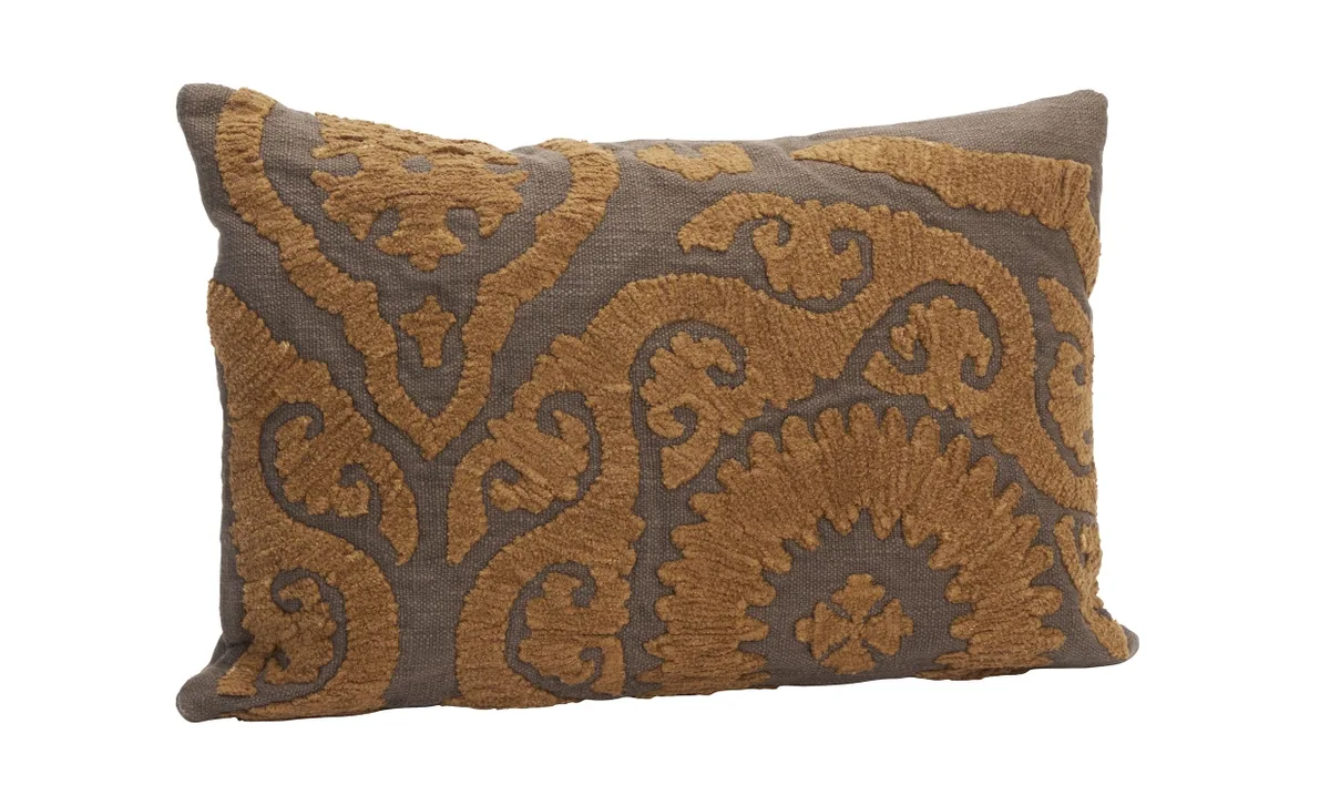 SUZANI Kuddfodral 40x60 Antracit från Madam Stoltz – produktbild