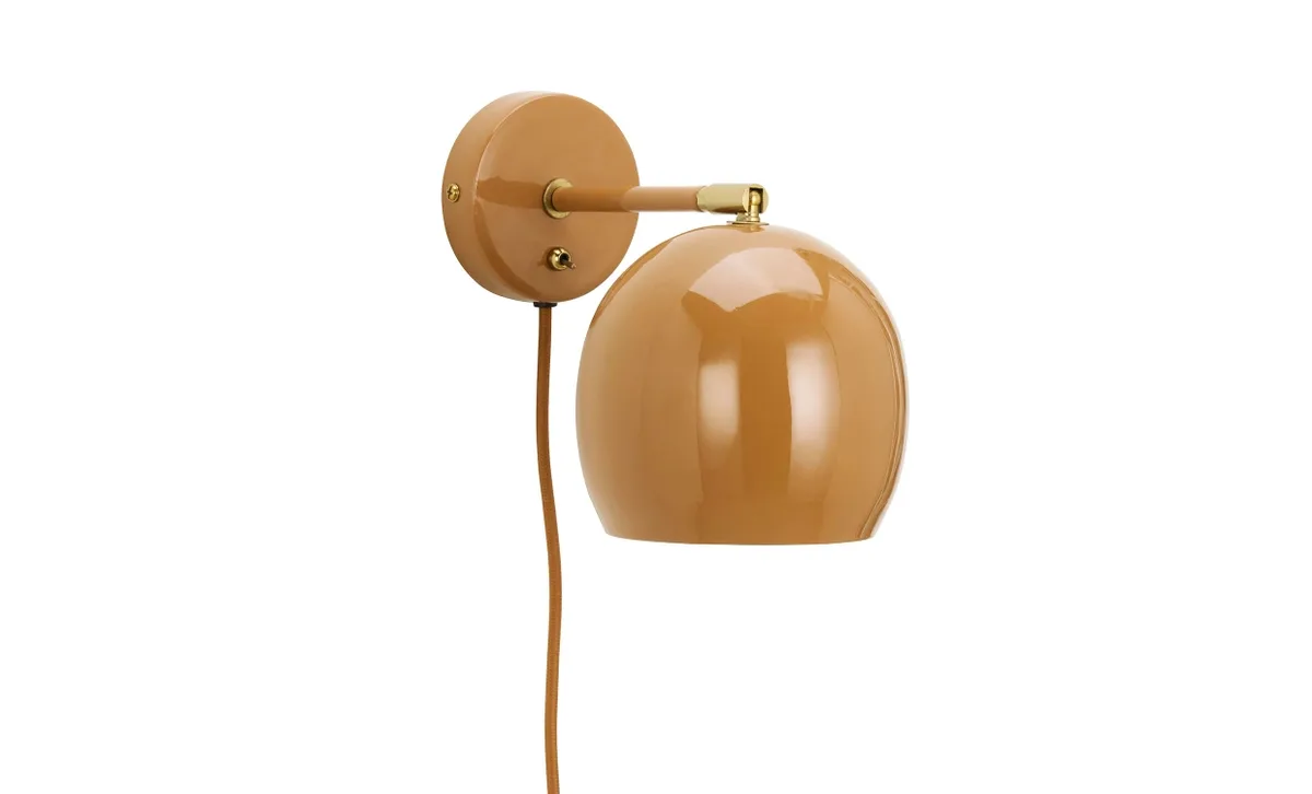 VÄGGLAMPA Orange von Madam Stoltz – Produktfoto