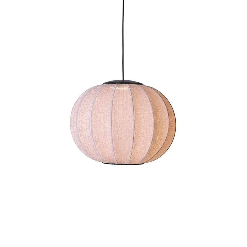 Knit-Wit 45 LED hanglamp, Ø 45 cm, goud by Made By Hand – product photo
