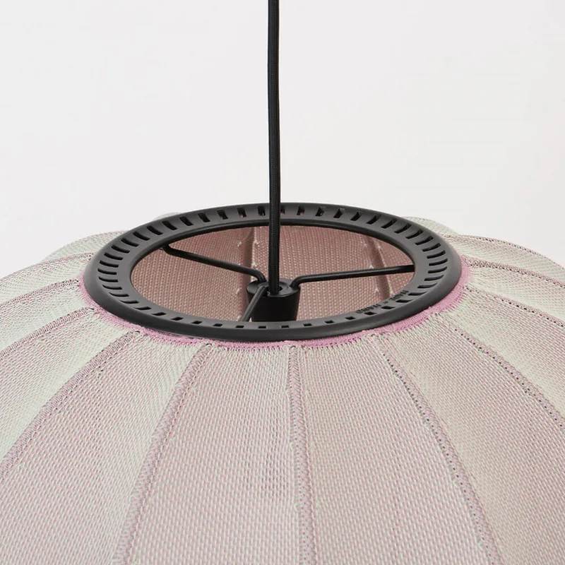 Knit-Wit 45 Round Hanglamp Light Roos de Made By Hand – photo du produit