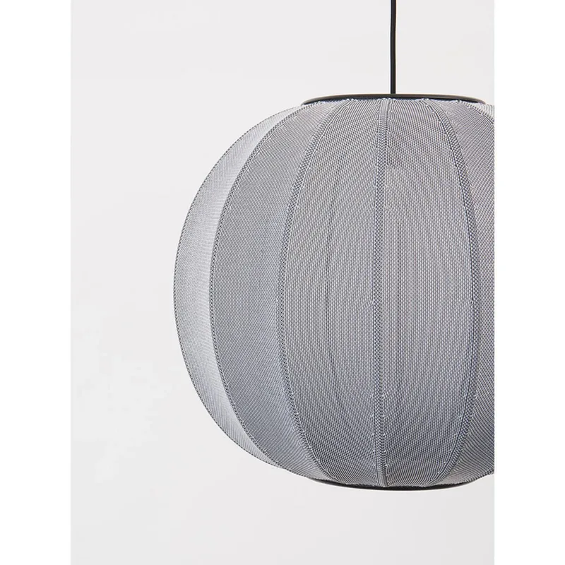 Knit-Wit 45 Round Hanglamp Silver de Made By Hand – photo du produit