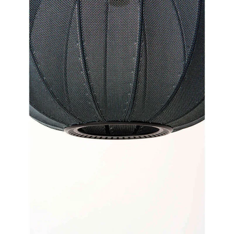 Knit-Wit 45 Round Hanglamp Zwart by Made By Hand – product photo