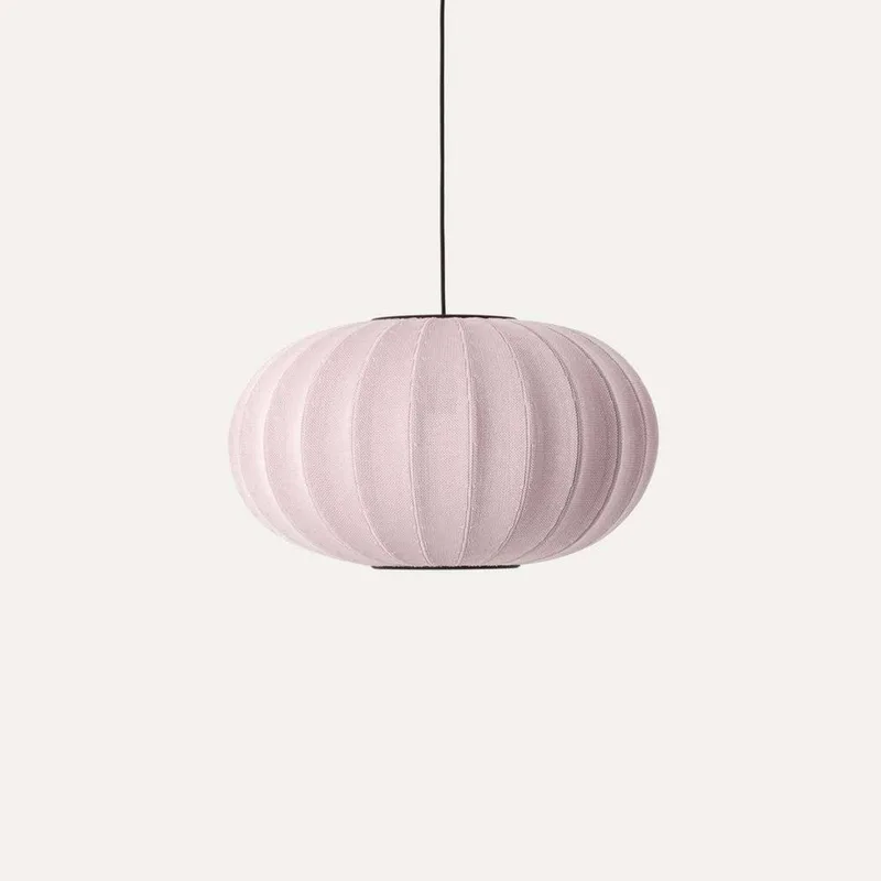 Knit-Wit 57 Oval Hanglamp Light Roos de Made By Hand – photo du produit