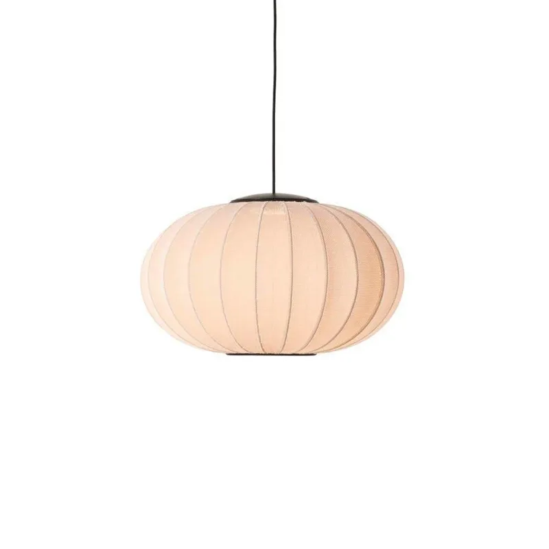 Knit-Wit 57 Oval LED Hanglamp Zand Stone von Made By Hand – Produktfoto