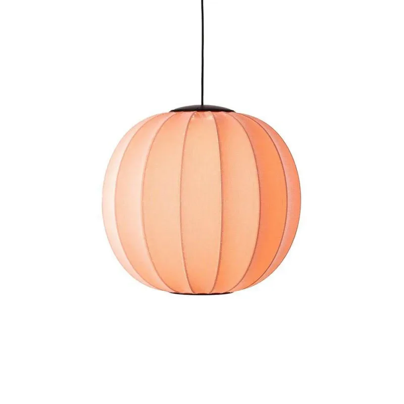 Knit-Wit 60 Round LED Hanglamp Coral by Made By Hand – product photo