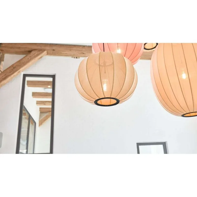 Knit-Wit 65 High Oval Hanglamp Sunrise by Made By Hand – product photo