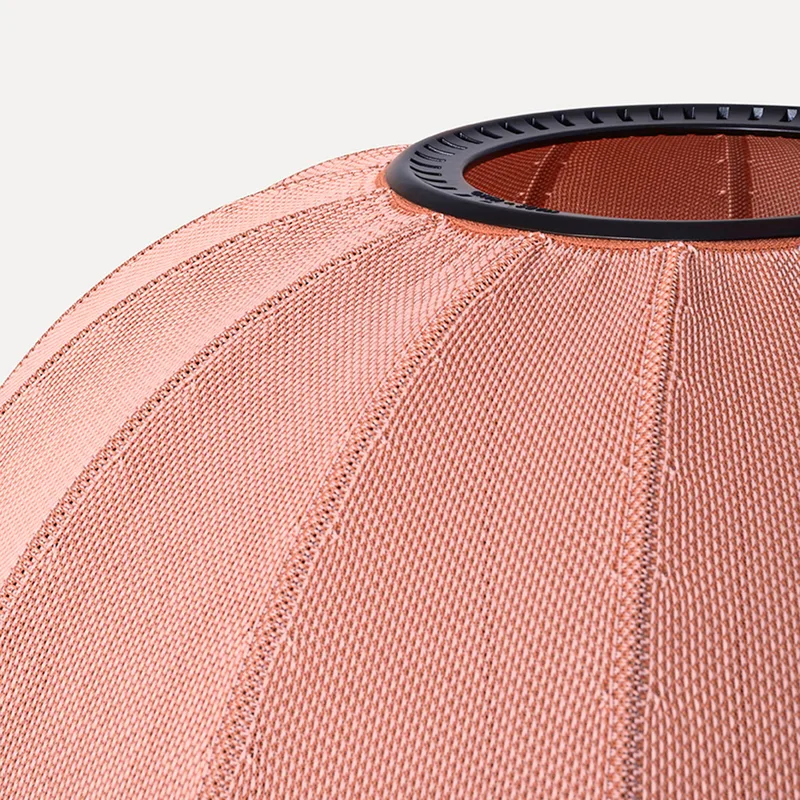 Knit-Wit 75 ronde hanglamp Coral van Made By Hand – productfoto