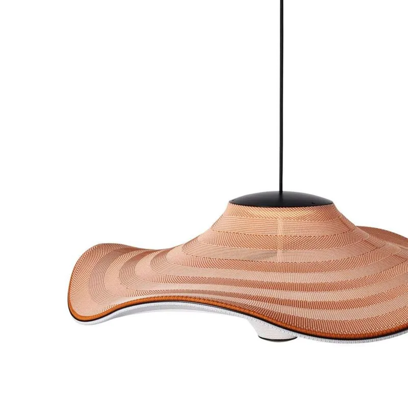 LED hanglamp Flying Terracotta Ø 96 cm - Handgemaakt Made By Hand - Slaapkamer - Stof by Made By Hand – product photo