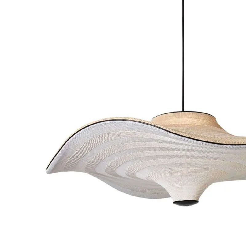 LED hanglamp Flying, zandkleurig, Ø 96 cm by Made By Hand – product photo
