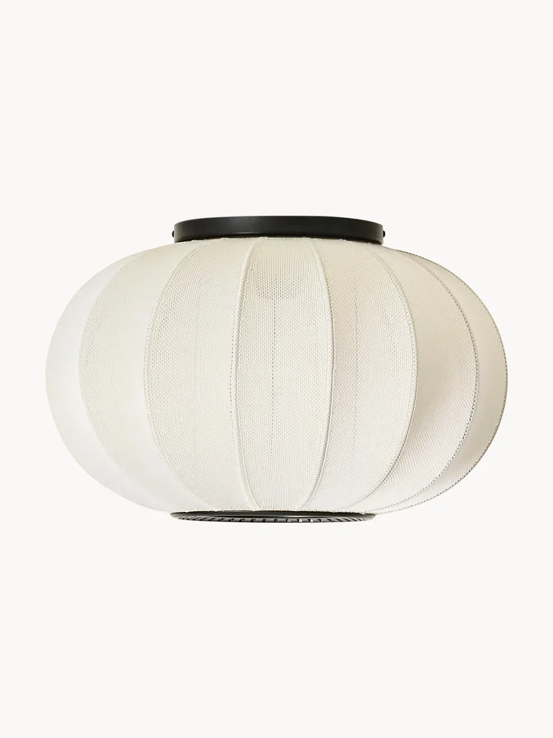 Plafondlamp Knit-Wit uit kunstvezel by Made By Hand – product photo