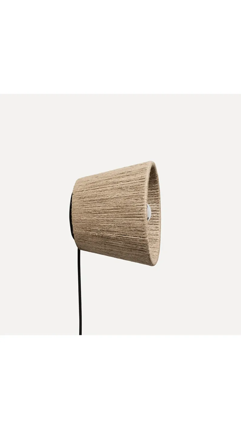 Ro wandlamp Open - Handgemaakt Made By Hand - Woonkamer - Stof by Made By Hand – product photo