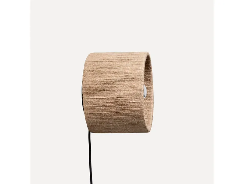 Ro wandlamp Straight - Handgemaakt Made By Hand - Woonkamer - Stof by Made By Hand – product photo