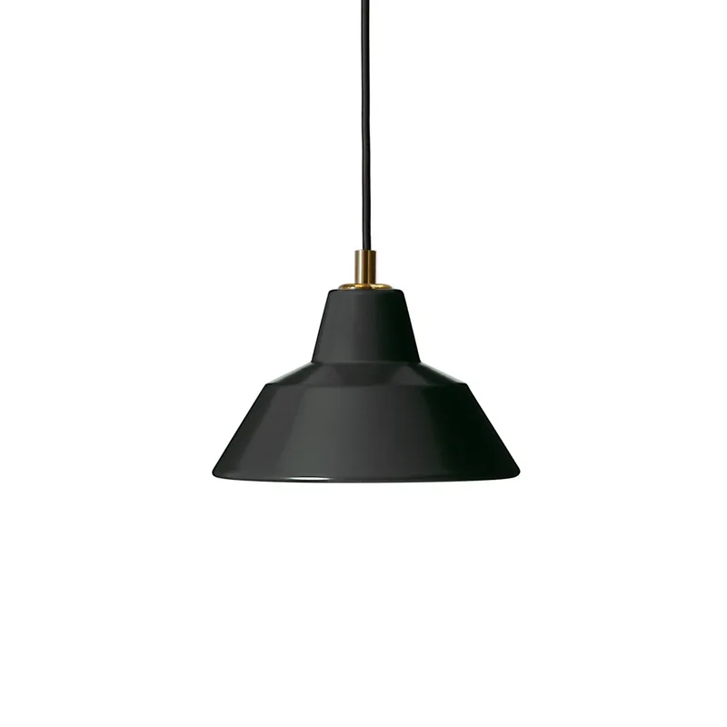 Workshop W1 hanglamp matzwart, aluminium, E14 by Made By Hand – product photo