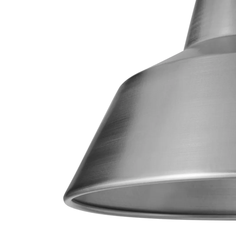 Workshop W3 hanglamp, grijs, aluminium, E27 by Made By Hand – product photo