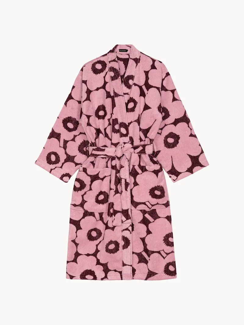 Bademantel Pieni Unikko, in verschiedenen Größen van Marimekko – productfoto