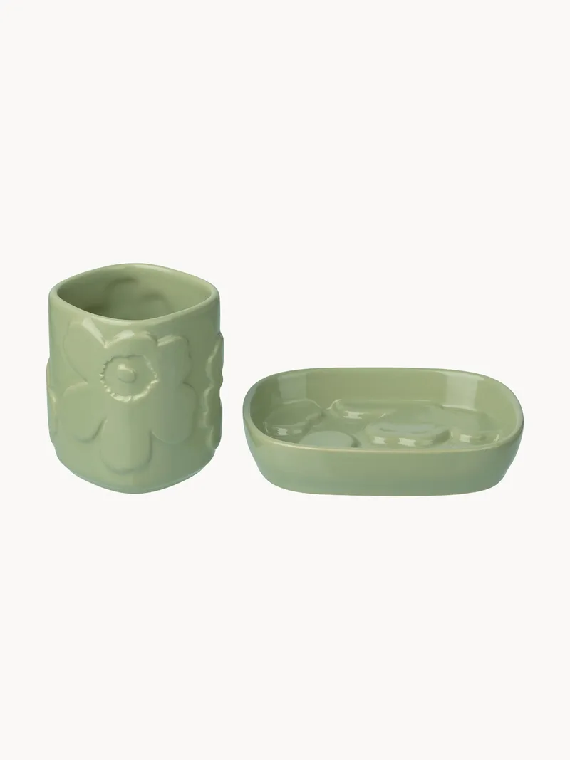 Badkameraccessoires Unikko, 2-delig by Marimekko – product photo
