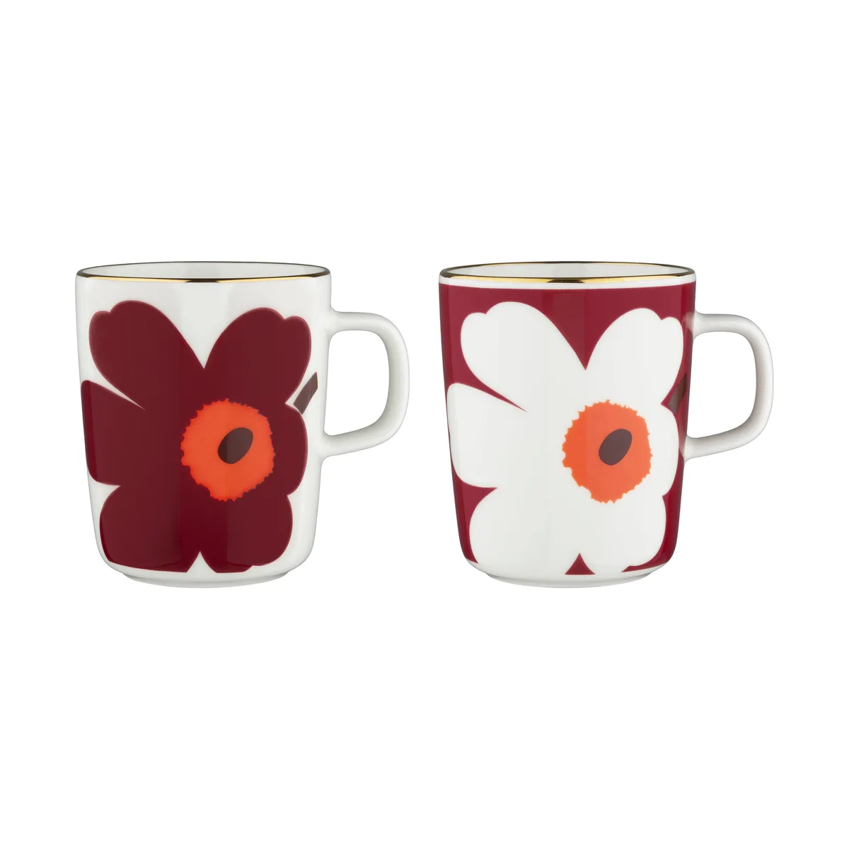 Becher Tiara - Rot - Sandstein - Designer Maija Isola de Marimekko – photo du produit