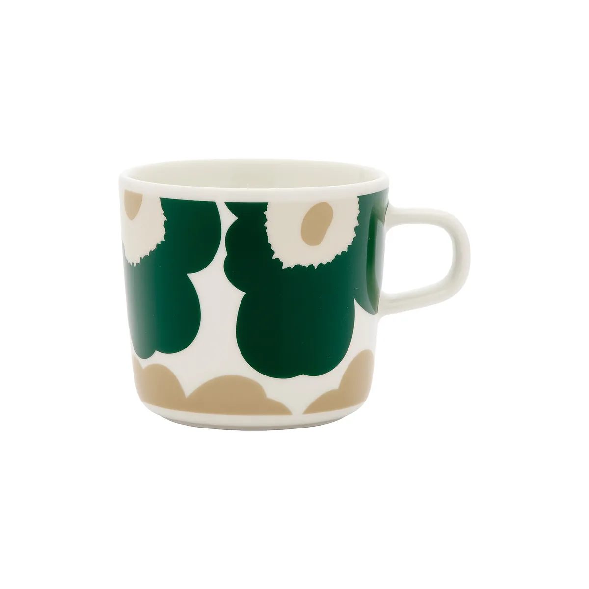Becher Unikko - Grün - Sandstein - Designer Maija Isola de Marimekko – photo du produit