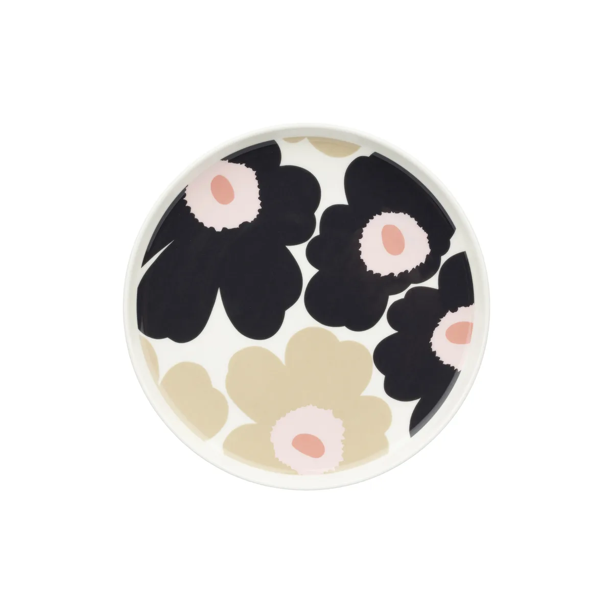 Dessertteller Unikko - Bunt - Sandstein - Designer Maija Isola von Marimekko – Produktfoto