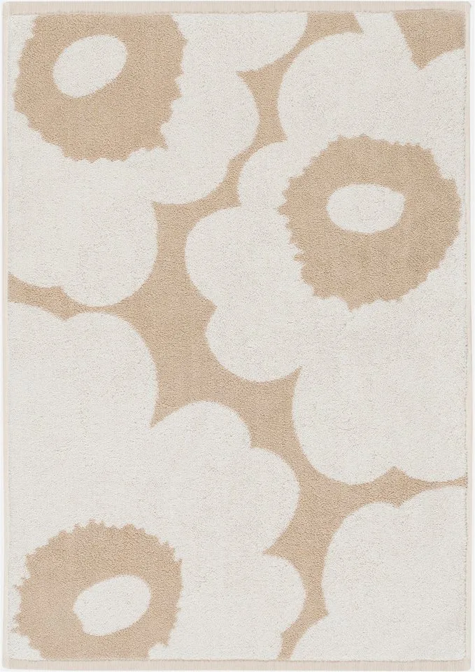 Handtuch UNIKKO, Frottee (1-St), 100% Baumwolle, angenehm weich, 50 x 70 cm by Marimekko in Beige – product photo